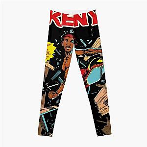 Kung fu kenny  Kendrick Lamar merch Leggings