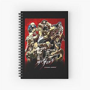 kengan ashura art Spiral Notebook