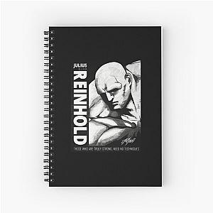 Julius Reinhold Kengan Ashura  Spiral Notebook