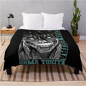 Ohma Tokita - Kengan Ashura Throw Blanket