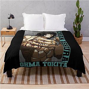 Ohma Tokita - Kengan Ashura Throw Blanket