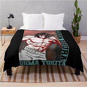 Ohma Tokita - Kengan Ashura Throw Blanket