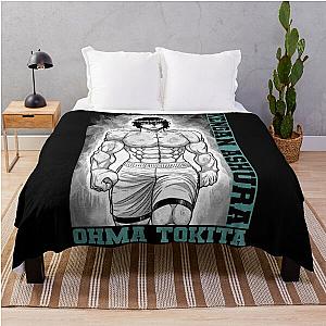 Ohma Tokita - Kengan Ashura Throw Blanket