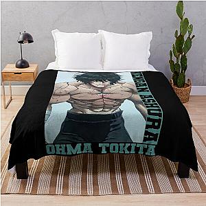 Ohma Tokita - Kengan Ashura Throw Blanket