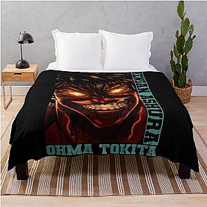 Ohma Tokita - Kengan Ashura Throw Blanket
