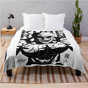 Raian Kure Kengan Ashura Omega  Throw Blanket