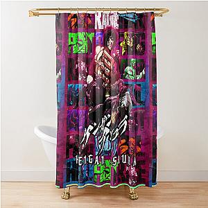 Kengan Ashura ultra brutalism fist Shower Curtain