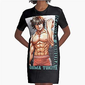 Ohma Tokita - Kengan Ashura Graphic T-Shirt Dress