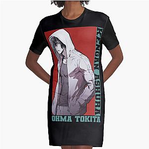 Ohma Tokita - Kengan Ashura Graphic T-Shirt Dress