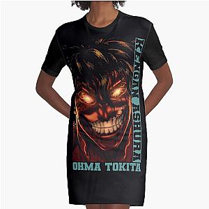 Ohma Tokita - Kengan Ashura Graphic T-Shirt Dress
