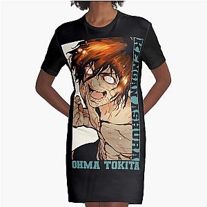 Ohma Tokita - Kengan Ashura Graphic T-Shirt Dress