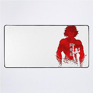 Blood Rivalry Red Ver:Kengan Ashura vs Baki The Grappler Desk Mat