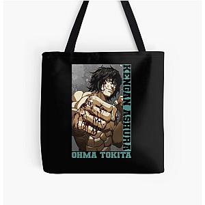 Ohma Tokita - Kengan Ashura All Over Print Tote Bag
