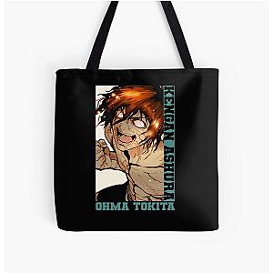 Ohma Tokita - Kengan Ashura All Over Print Tote Bag