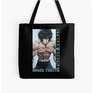 Ohma Tokita - Kengan Ashura All Over Print Tote Bag