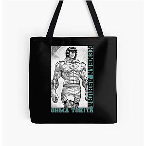 Ohma Tokita - Kengan Ashura All Over Print Tote Bag