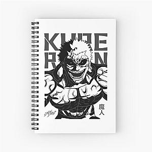 Raian Kure Kengan Ashura Omega  Spiral Notebook