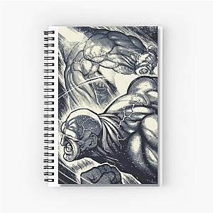 Kengan Ashura Design Spiral Notebook