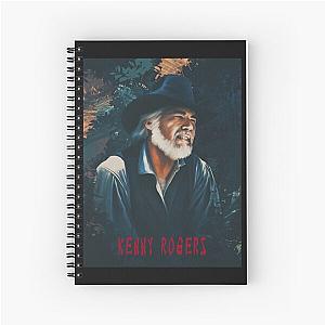 Kenny Rogers Kenny Rogers Country Singer Baby One-Piece Spiral Notebook