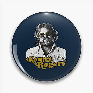 Kenny Rogers -- The Golden Gambler Tribute Pin