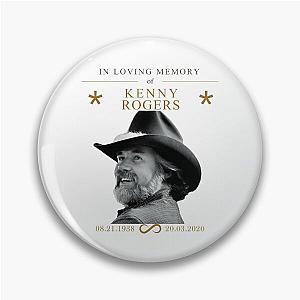 In loving memory of Kenny Rogers Pin