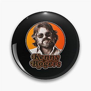 Kenny Rogers T-ShirtRetro Kenny Rogers Tribute Pin