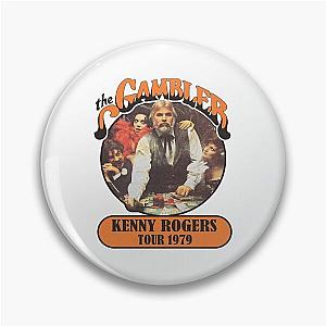 Legend Kenny Rogers Vintage American Singer Pin