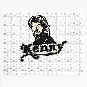 American Singer Kenny Rogers Portrait Country Music Jigsaw Puzzle