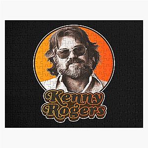 Kenny Rogers T-ShirtRetro Kenny Rogers Tribute Jigsaw Puzzle