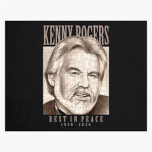 Musician Kenny Rogers Legend American Singer Jigsaw Puzzle