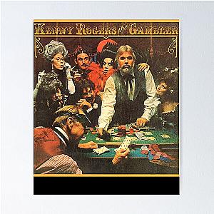 Vintage Kenny Rogers Legend American Singer Poster