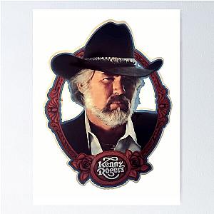 Kenny Rogers Country Music Singer Kenny Rogers Poster
