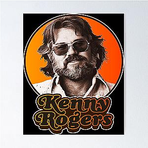 Kenny Rogers T-ShirtRetro Kenny Rogers Tribute Poster