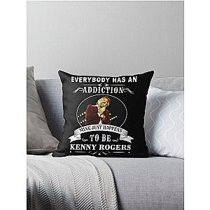 Kenny Rogers Throw Pillow