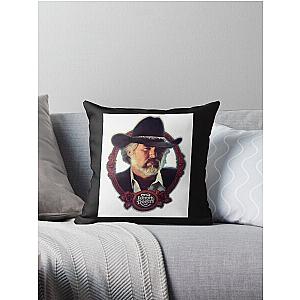 Kenny Rogers - Country music singer Kenny Rogers Throw Pillow