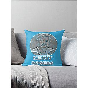 Kenny Rogers Throw Pillow