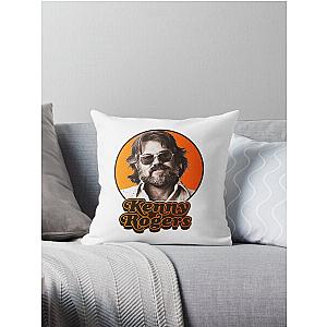 Kenny Rogers Throw Pillow