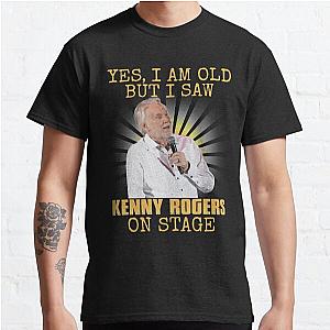 Vintage Yes I'm Old But I Saw Kenny Rogers Limited Edition Classic T-Shirt