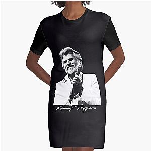 Kenny Rogers Kenny Rogers - Live Graphic T-Shirt Dress