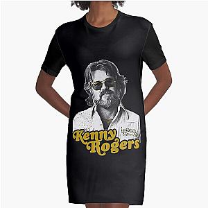 Kenny Rogers Graphic T-Shirt Dress
