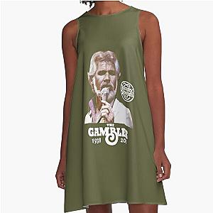 Kenny Rogers Tribute  A-Line Dress