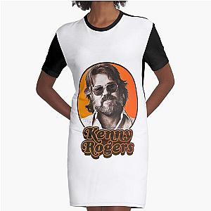 Kenny Rogers Graphic T-Shirt Dress
