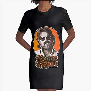 Kenny Rogers Graphic T-Shirt Dress