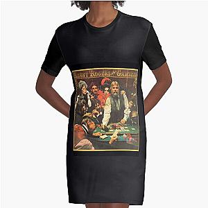 Kenny Rogers Kenny Rogers - The Gambler Poster Graphic T-Shirt Dress