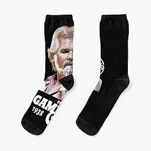 American Singer Kenny Rogers Country Music Socks