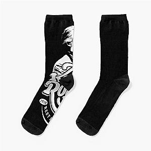 Vintage Retro Kenny Rogers American Singer Socks