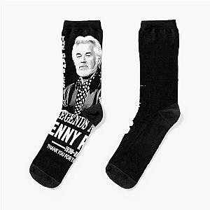 Vintage Kenny Rogers The Gambler Musician Limited Edition Socks