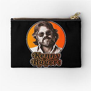 Kenny Rogers T-ShirtRetro Kenny Rogers Tribute Zipper Pouch