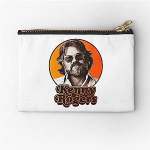 Kenny Rogers T-ShirtRetro Kenny Rogers Tribute Zipper Pouch