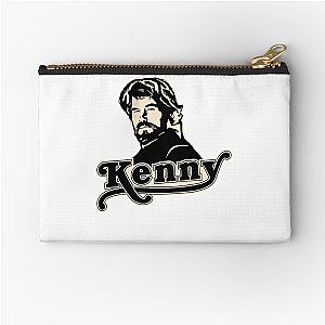 American Singer Kenny Rogers Portrait Country Music Zipper Pouch